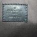 Authentic LOUIS VUITTON 2,810 Tadao Damier Infini Black Leather Large Bag Tote