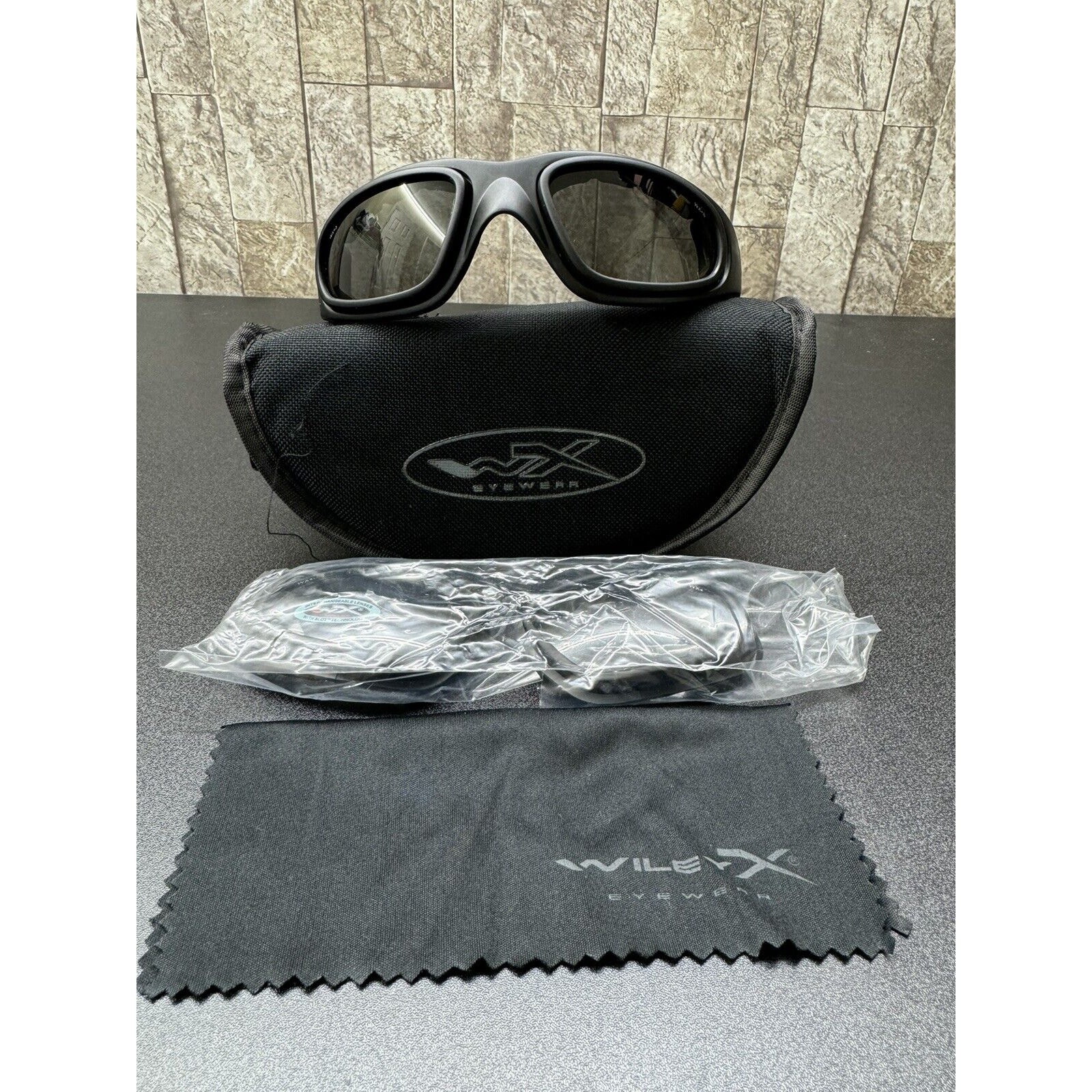 Wiley X Z87-2 Men's Sunglasses W/Interchangeable-Anti Fog-UV Protection Lenses