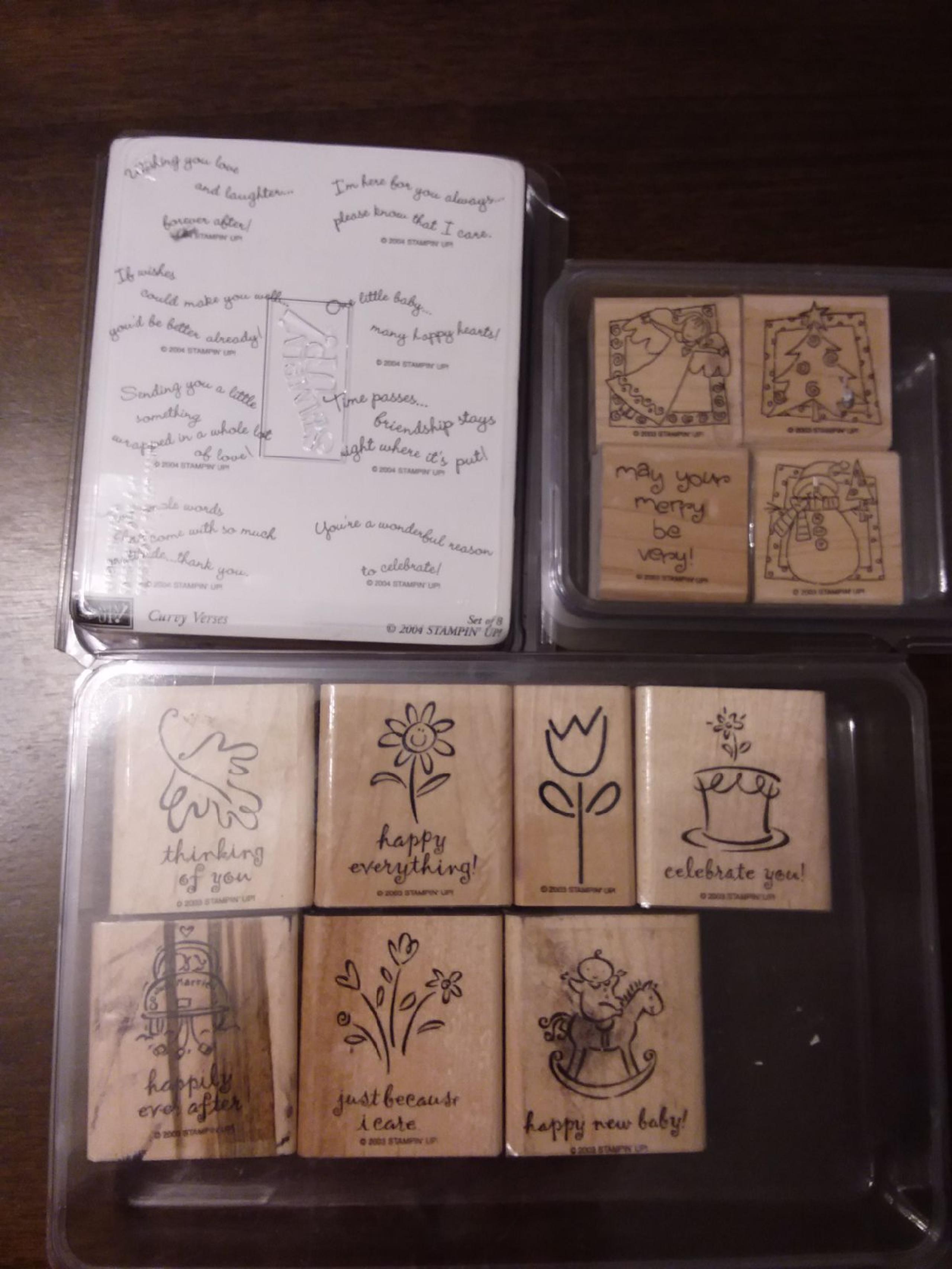Stampin Up 19 Vintage Stamps