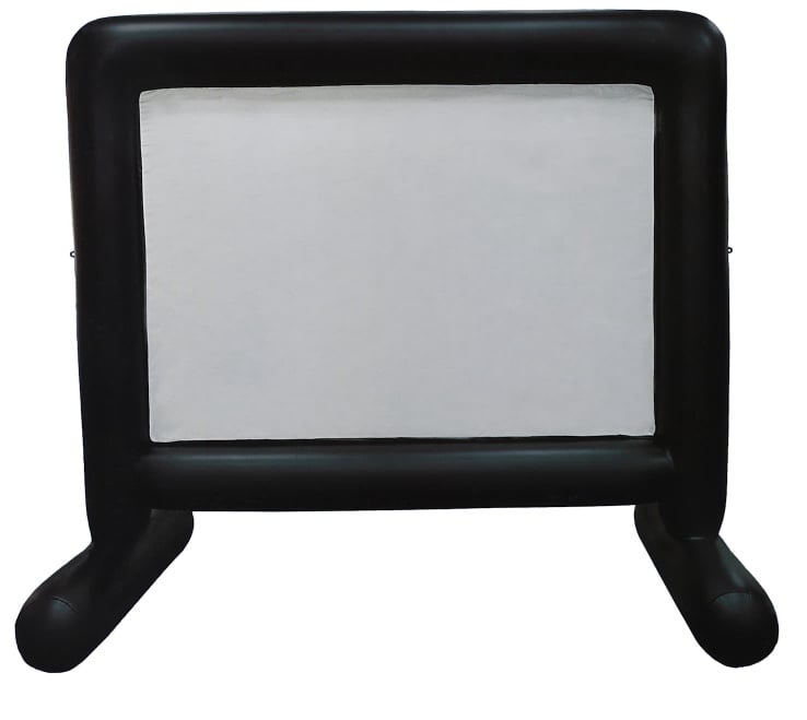 Inflatable movie projector screen