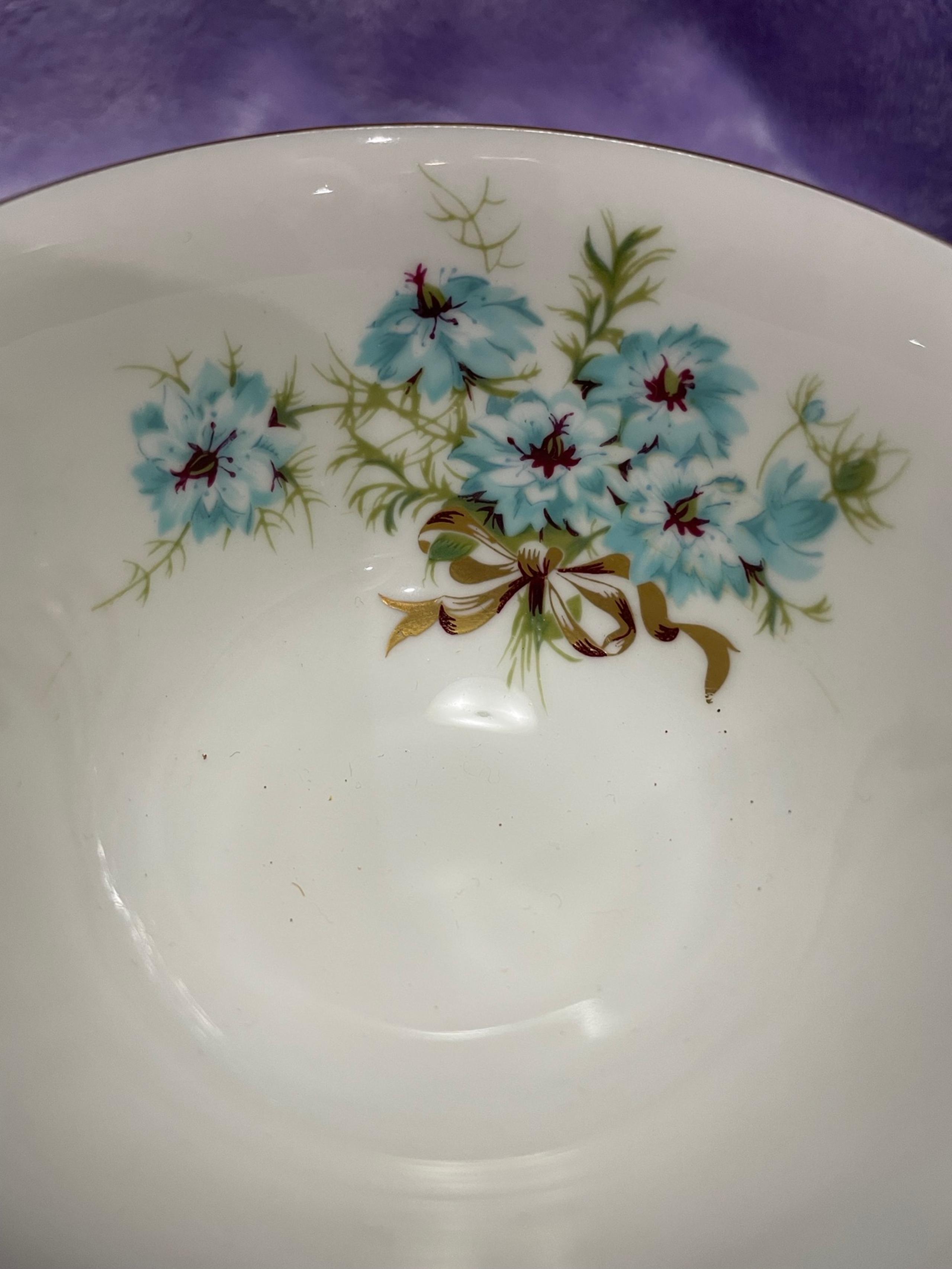 Ansley England #30 Fine Bone China Cup And Saucer