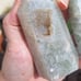 Green Quartz Flower Agate (2 pcs)