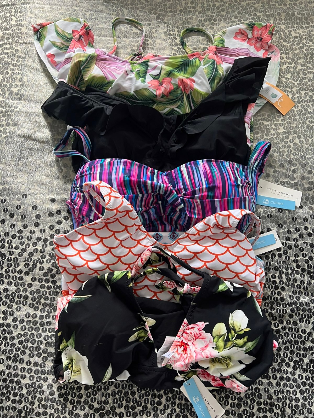 Lot of 5 Swimsuits *New