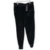 True Religion Jogger Pants Black Velour Buddha Foil Jogger Womens Size Large