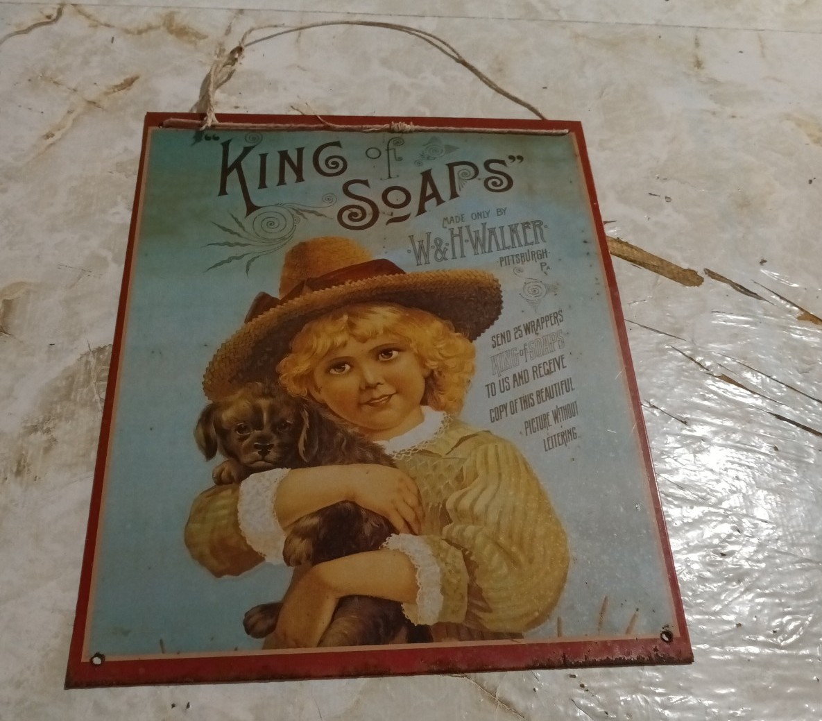Vintage Tin Poster
