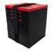 10-Pack Heavy-Duty Stackable Leveling Blocks with Interlocking Design RV Leveler