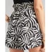 Anthropologie Farm Rio Swing Black and White Casual with Pockets Shorts Size M