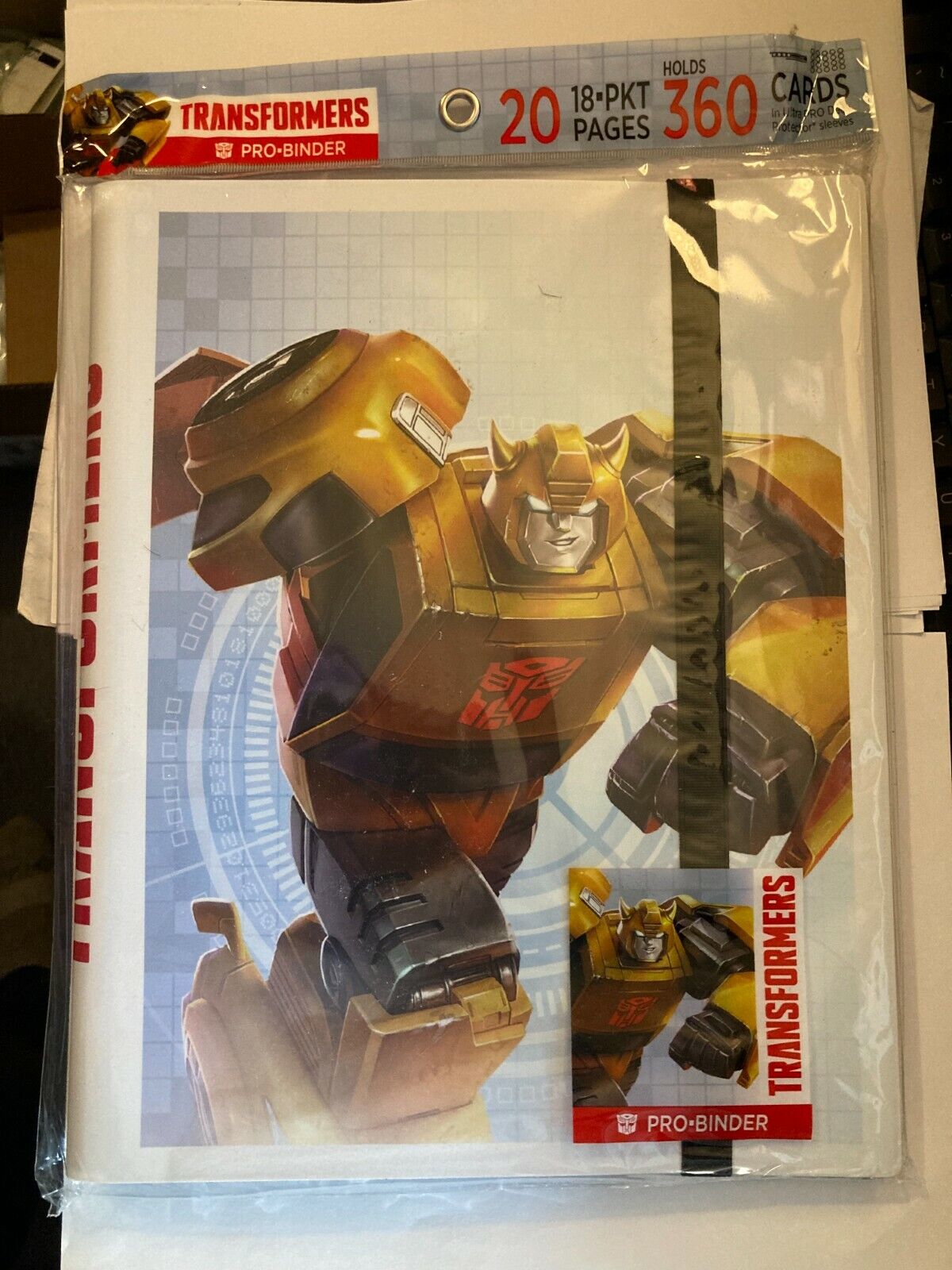 Brand New SEALED Transformers Bumblebee (9-Pocket PRO-Binder) 20 Pages 360 Cards