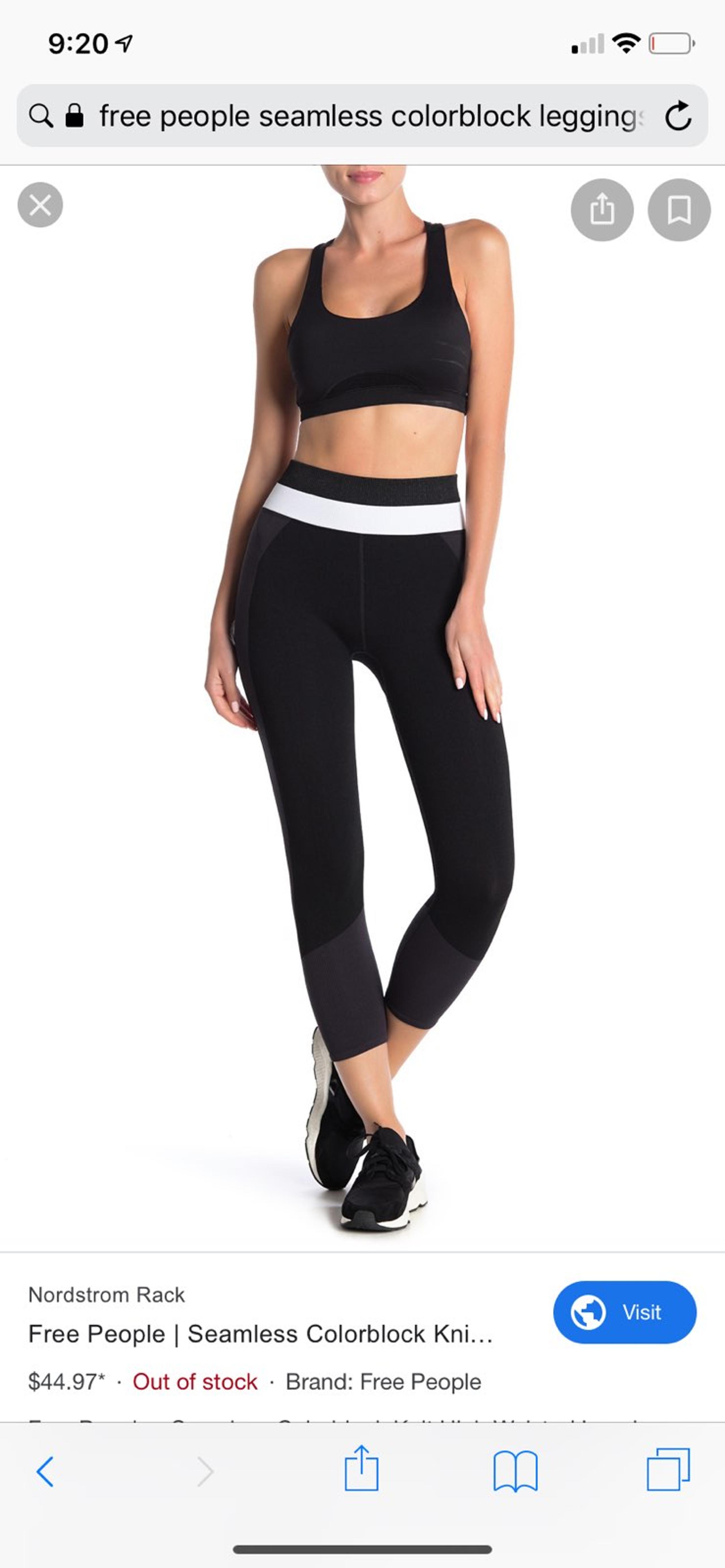 Free people colorblock leggings