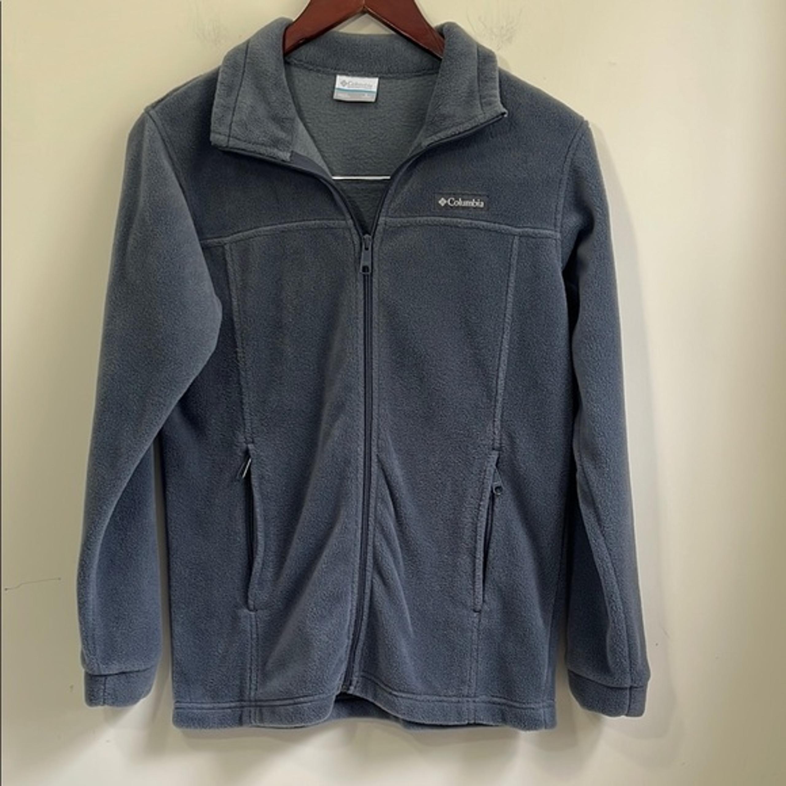 Columbia Boys Zip Up Fleece Sweater Size Large (14/16)