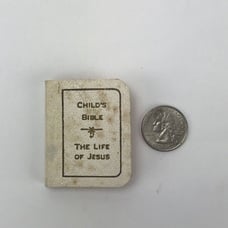 Antique Miniature Bible - 1932