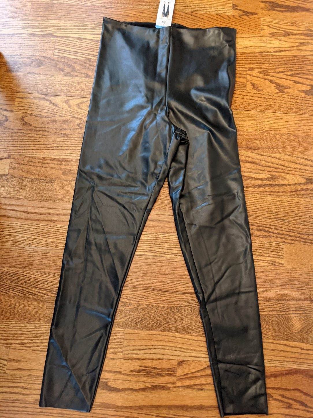 Joie Faux Leather Leggings - NWT- size large