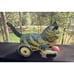 Rare Vintage 1930's Marx Tin Litho Friction Black Tabby Cat with Ball Works!