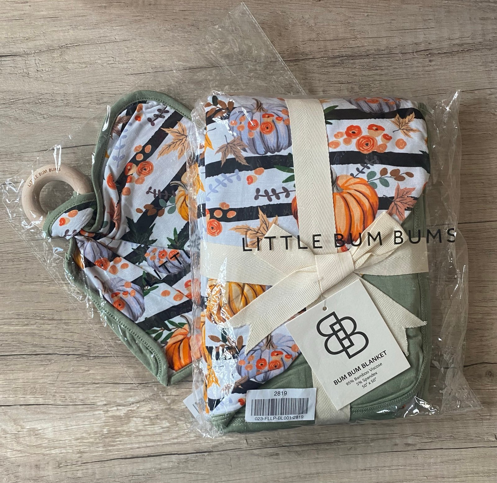 Bums and Roses blanket and lovey - Hello Gourdeous