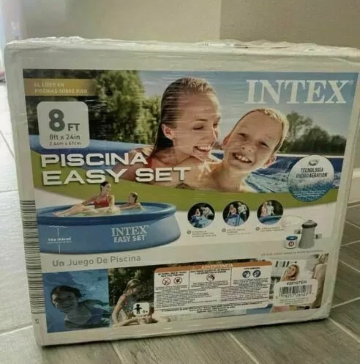 Intex 8 x 24 easy set pool