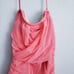 J. Crew Coral Pink Tulle Bandeau Tank Swimsuit
