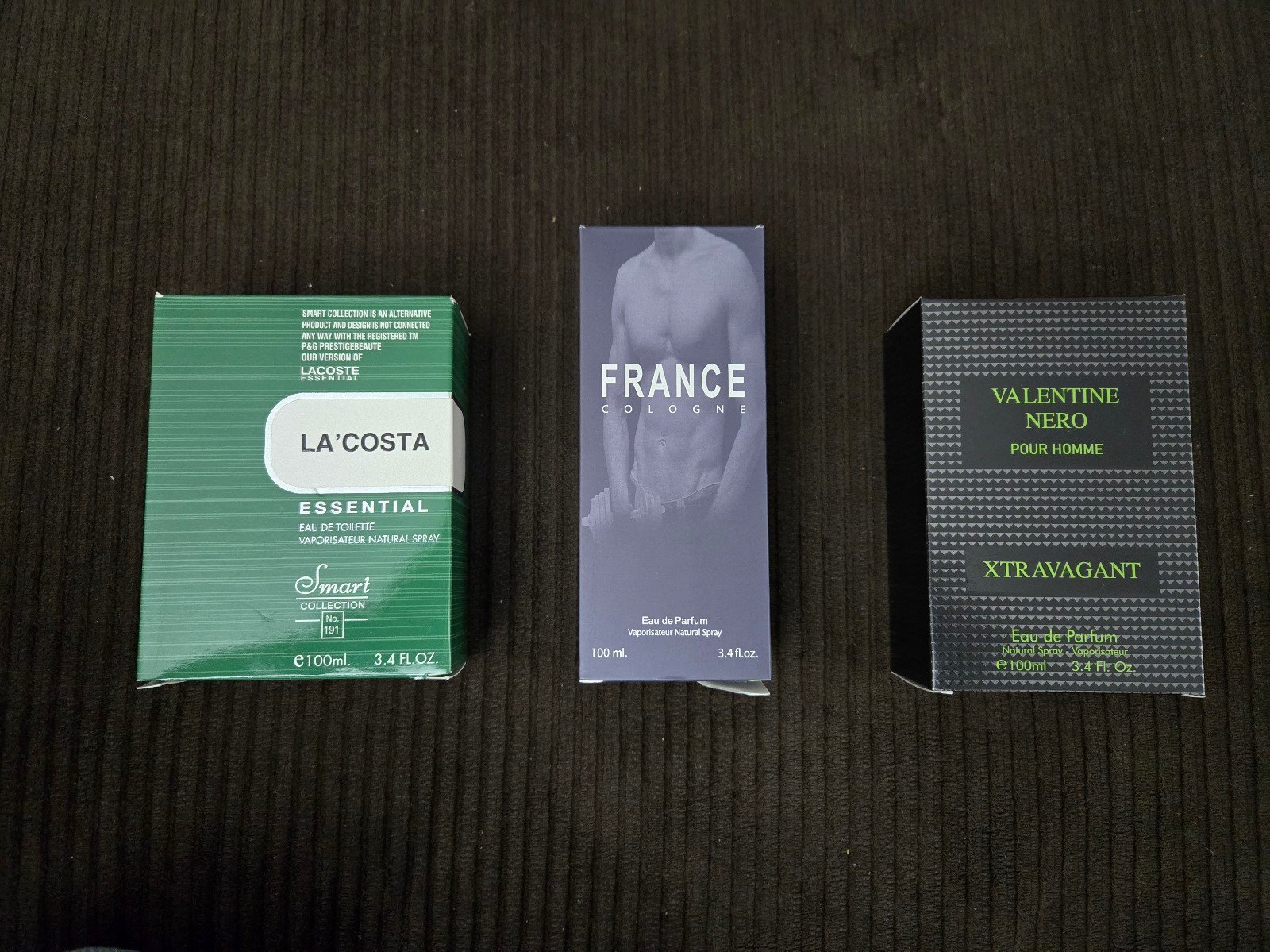 men fragrance set of 3 Fastshipping