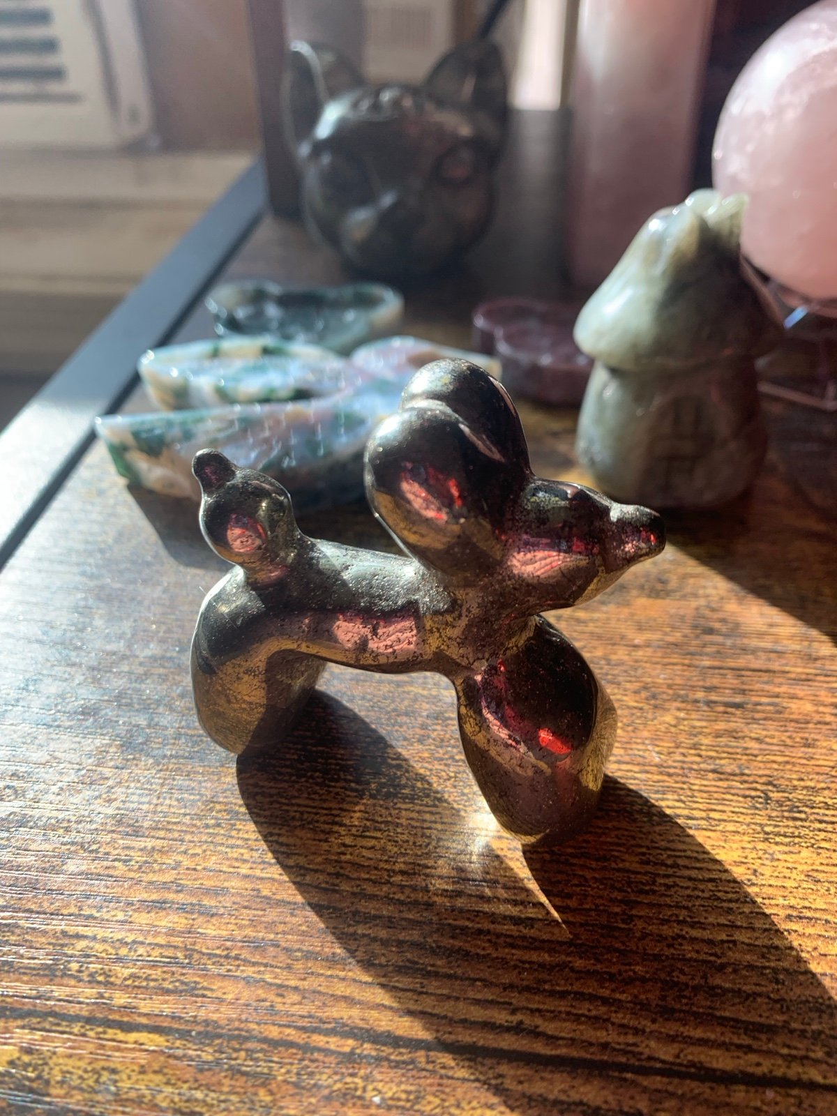 pyrite balloon dog