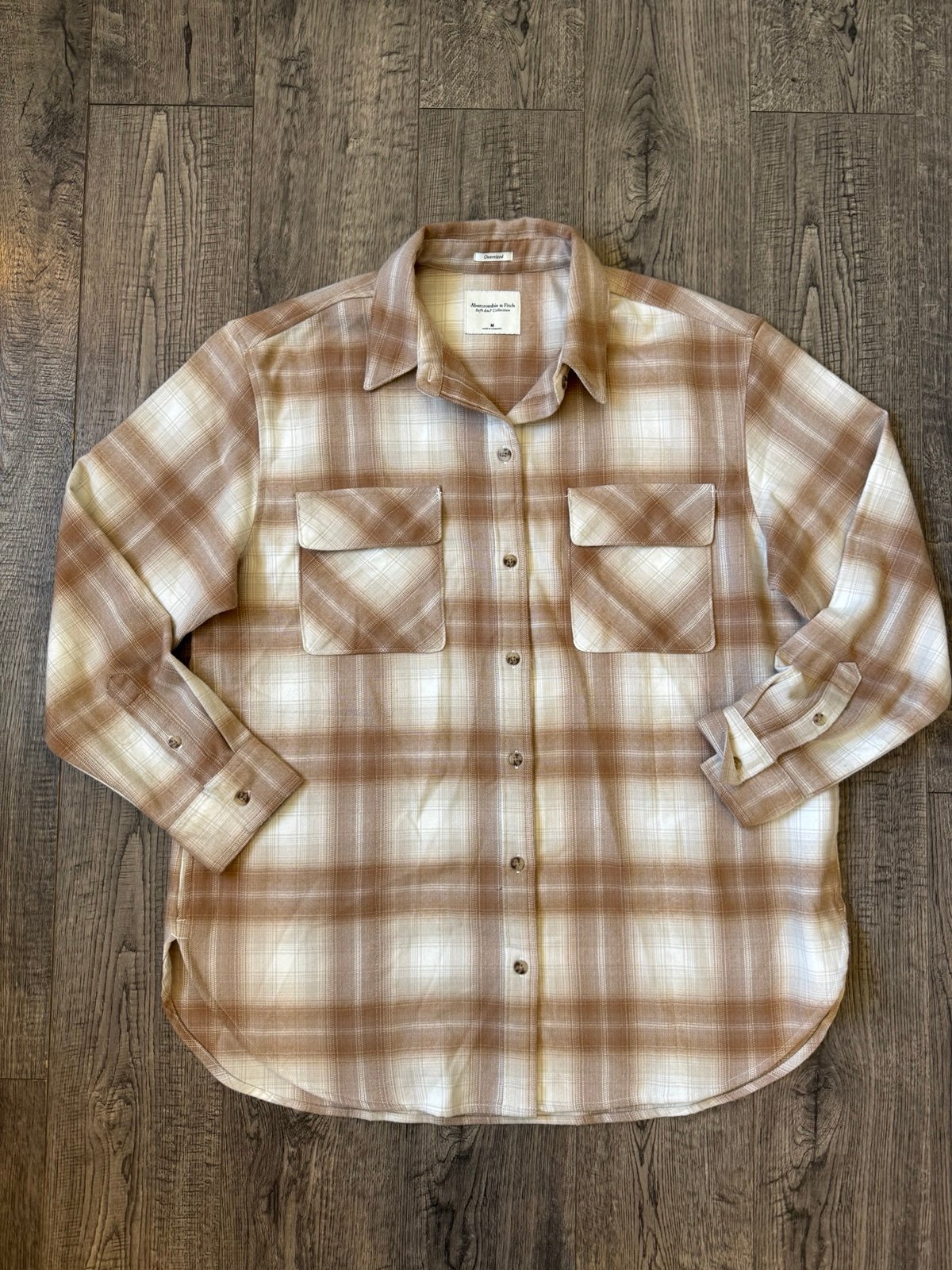 Abercrombie & Fitch Soft AF Collection Oversized Women’s Flannel