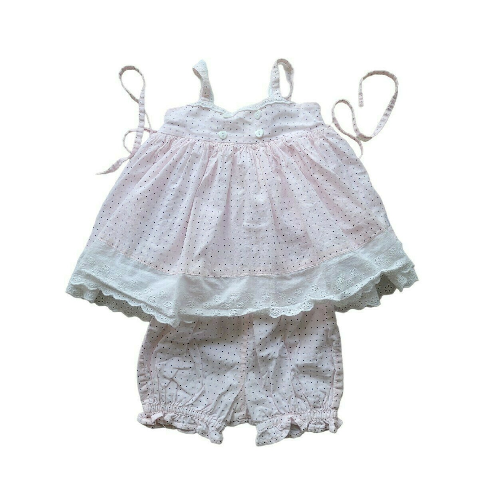 Well Dressed Wolf Pink Dot Lucy Tunic Set