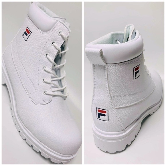 Men's White Edgewater Boots Sizes 7, 8, 11, 12, 13