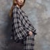 Beaufille Black Multi Woven Tartan Calypso Sweater XS