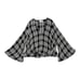 Beaufille Black Multi Woven Tartan Calypso Sweater XS
