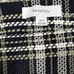Beaufille Black Multi Woven Tartan Calypso Sweater XS