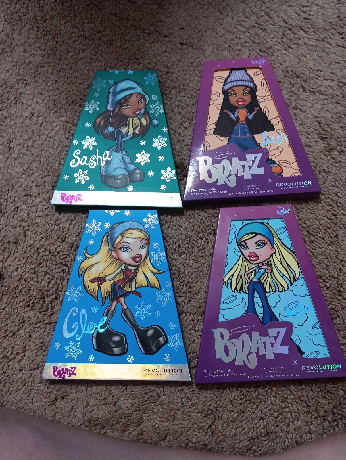 Bratz eyeshadow paletes bundle