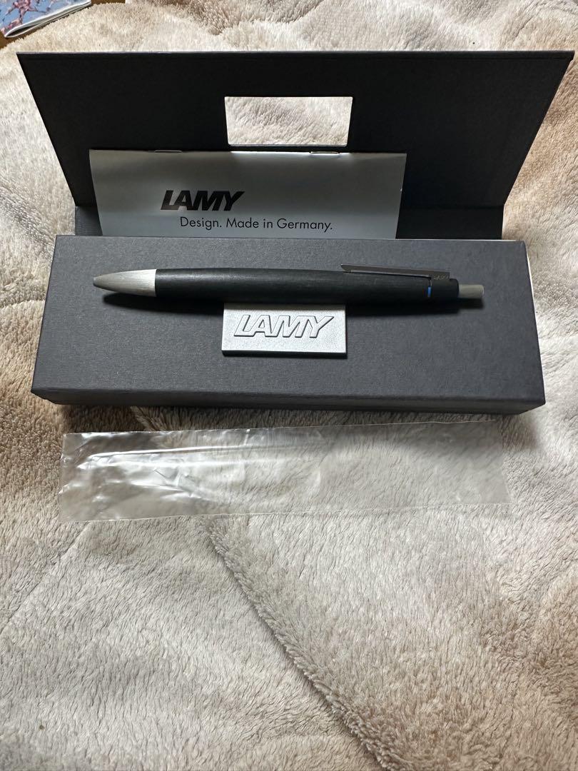 LAMY 4-color ballpoint pen, made in Germany, black.