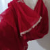 Vintage red robe and nightgown set