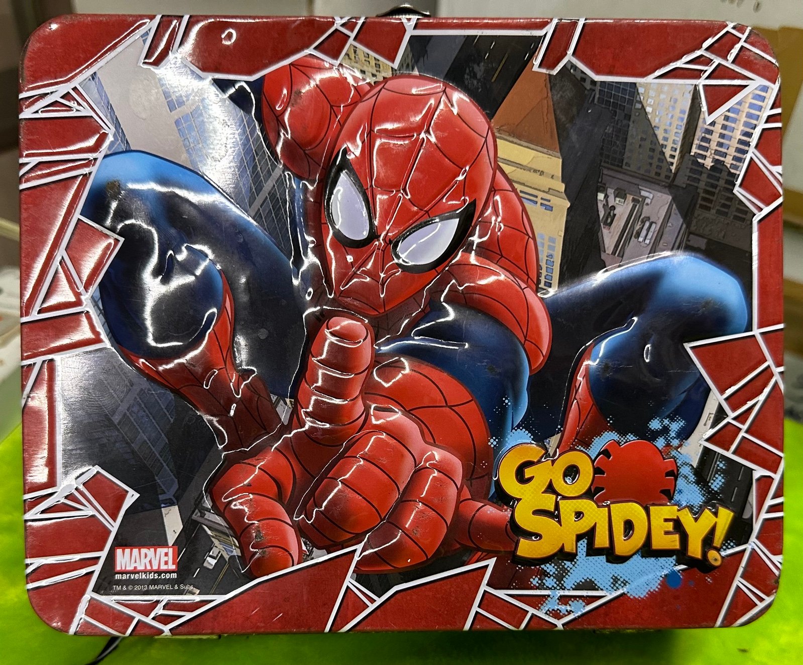 Marvel Go spidey Lunch Box