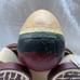 1988 Briere Folk Art Humpty Dumpty Pull Toy - Wood & Resin, Signed & Numbered