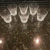 8 Cut Wine Glasses