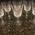 8 Cut Wine Glasses