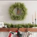 26 Faux Needle Pine & Snowberry Christmas Wreath with Bell Ornaments - Hearth