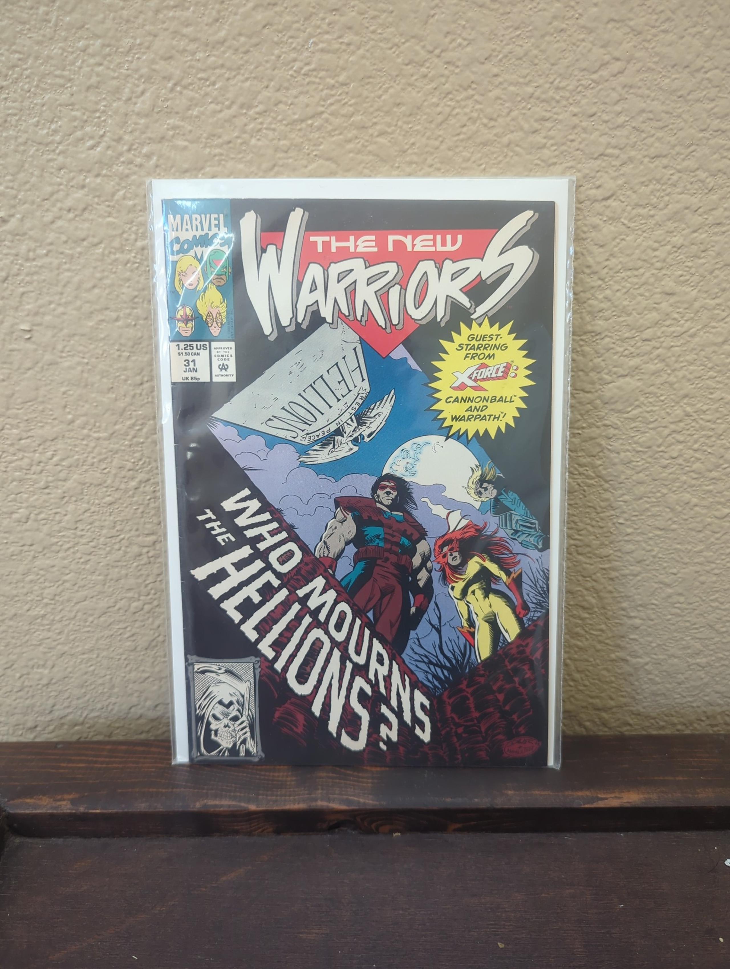The New Warriors Marvel Comic Book