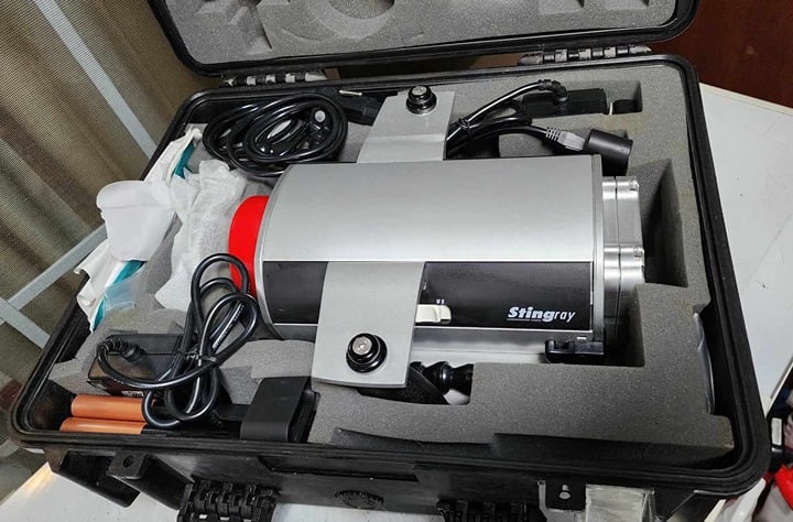 Stingray Underwater Video Light Motion w/ Sunray Lighting Pods w/ travel case