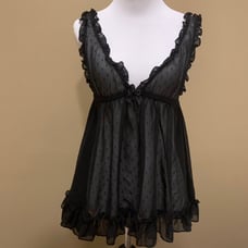 VS Sexy Little Things Ruffle Dot Slip