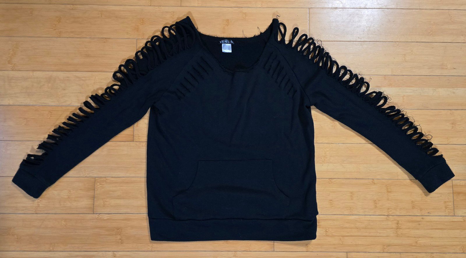 Venus slash detail sweatshirt sale