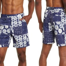 Brooks Brothers Newport Bandana Print Trunks NWT