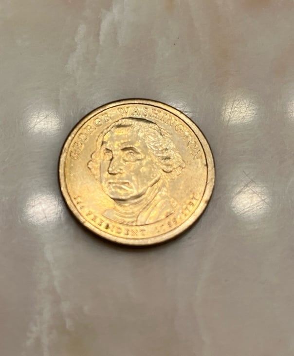 George Washinton One Dollar Coin
