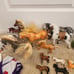 Huge Vintage Horse Playset Toys Dolls Accessories Fence