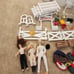Huge Vintage Horse Playset Toys Dolls Accessories Fence