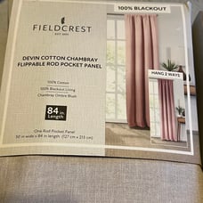 Pink Ombré Blackout Curtain