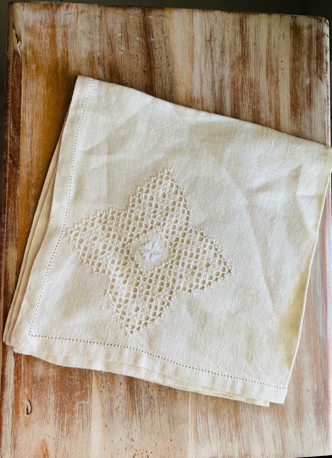 Handmade by Mexican Artisans! Handcrafted Table Cloth Kitchen Napkins! Set of 6!