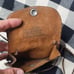 Small Leather Change Purse from Greece