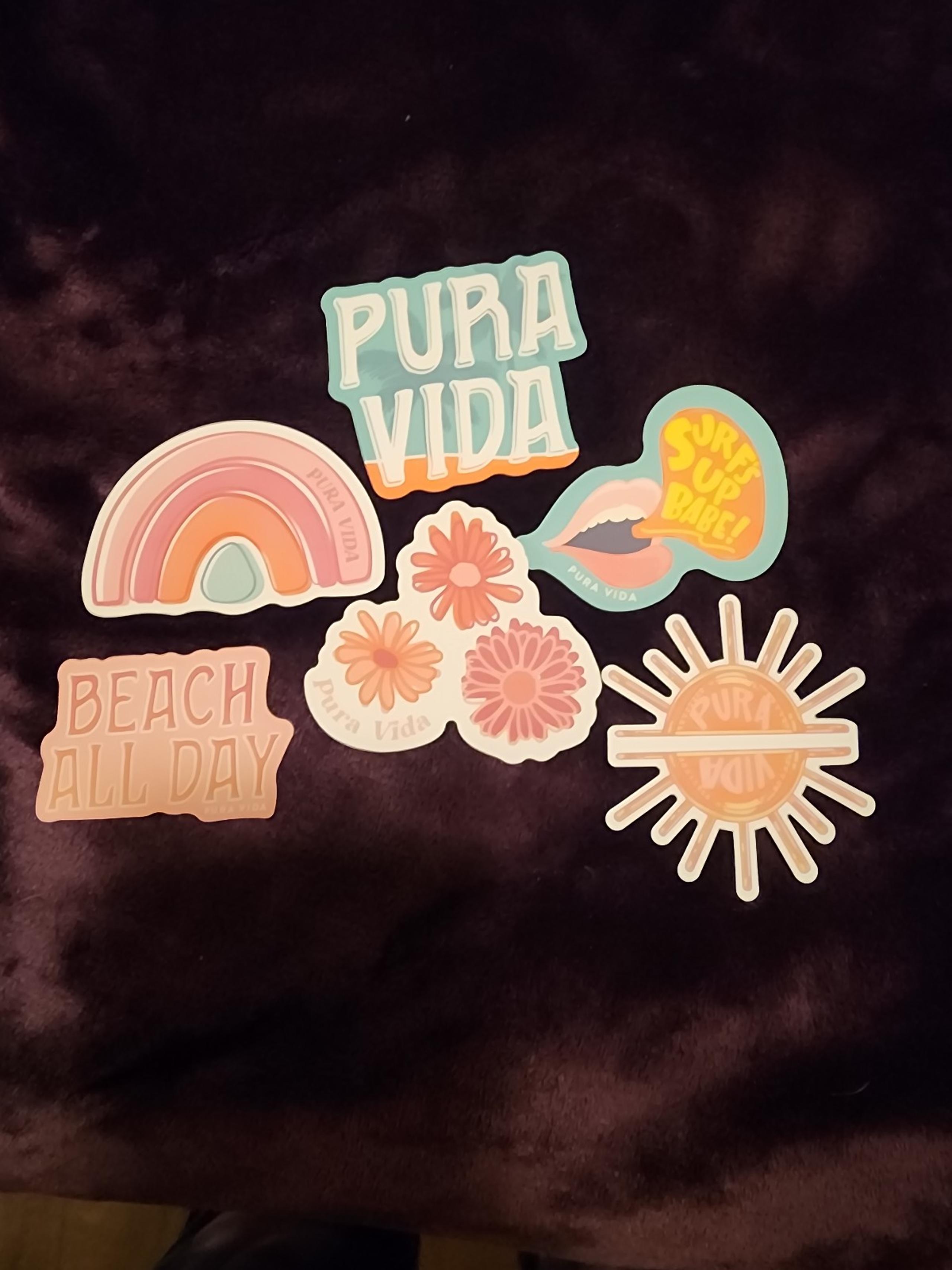 Pura Vida stickers