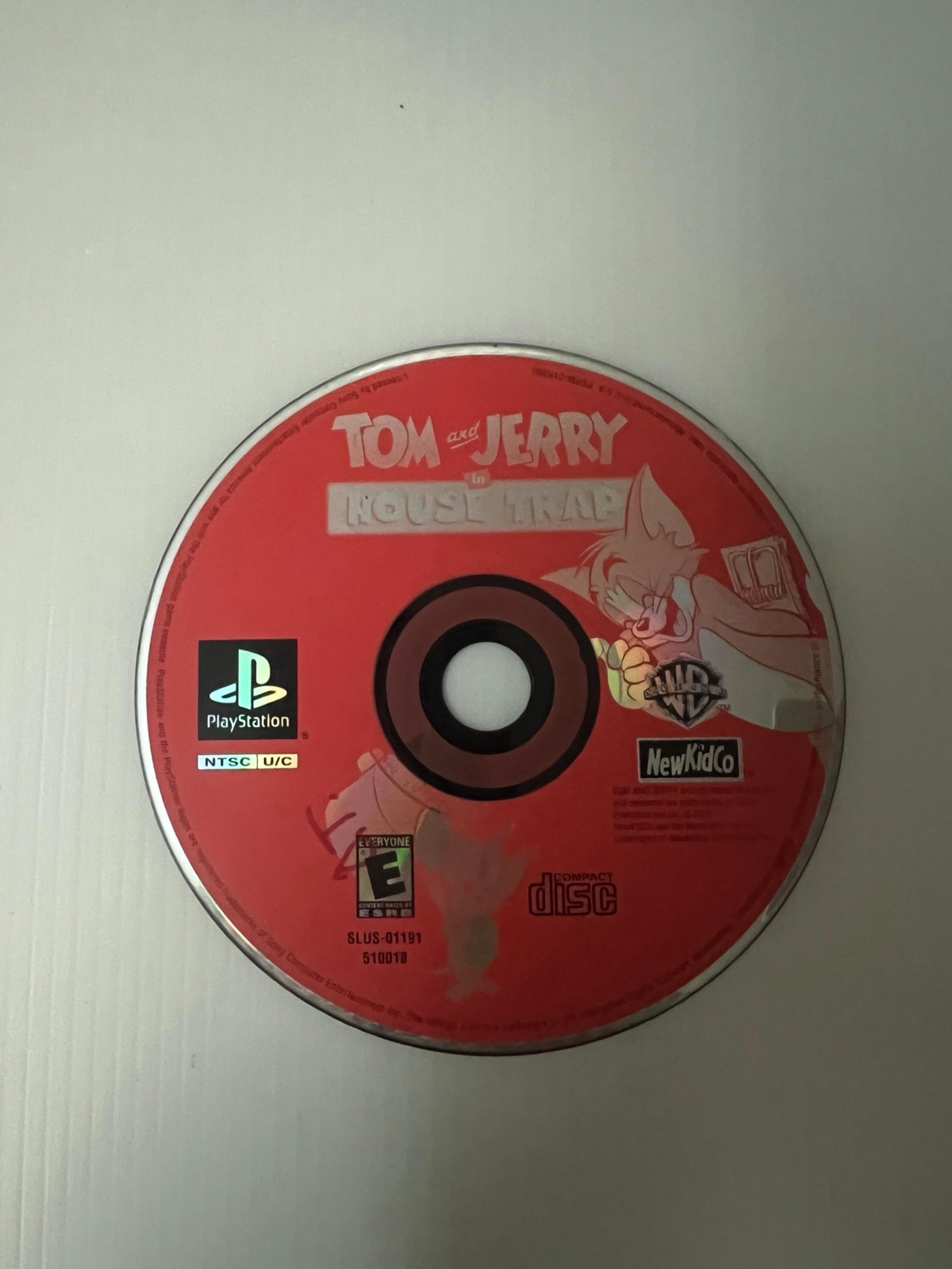 Tom and Jerry In House Trap Ps1 PlayStation 1