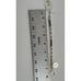 Lauren Ralph Lauren NWT Gold Silver Two Tone Logo Coin Flex Line Toggle Bracelet
